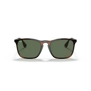 Ray-Ban Chris RB 4187 710/71 54 Light Havana-Green Unisex Güneş Gözlüğü