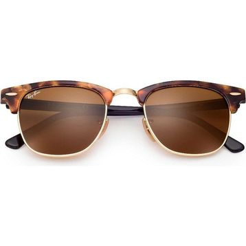 Ray-Ban Clubmaster RB 3016 1160 51 Havana-Brown Unisex Güneş Gözlüğü