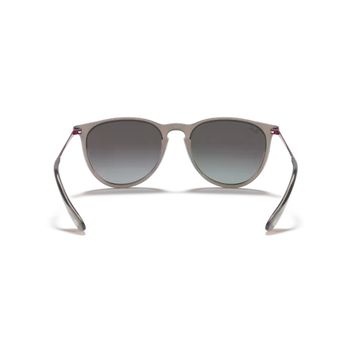 Ray-Ban Erika RB 4171 65138G 54 Şeffaf Gri Unisex Güneş Gözlüğü