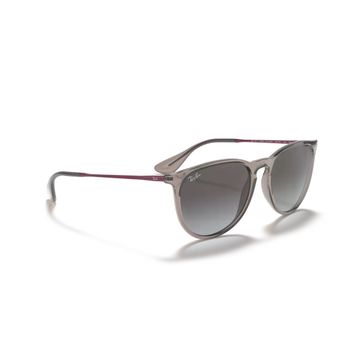 Ray-Ban Erika RB 4171 65138G 54 Şeffaf Gri Unisex Güneş Gözlüğü