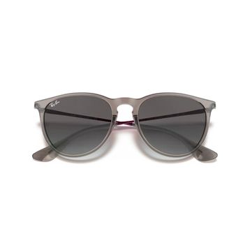 Ray-Ban Erika RB 4171 65138G 54 Şeffaf Gri Unisex Güneş Gözlüğü