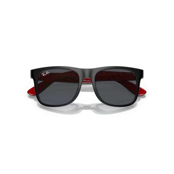 Ray-Ban Junior Justin Marvel Miles Morales RJ 9069S 716687 48 Siyah-Kırmızı Çocuk Güneş Gözlüğü