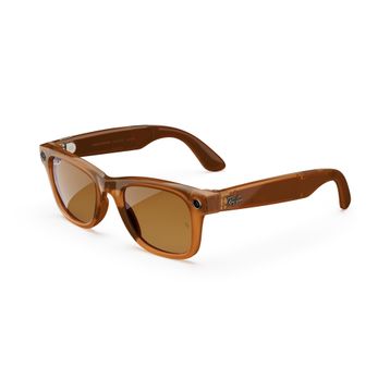 Ray-Ban Meta Wayfarer Karamel Kahverengi Akıllı Gözlük