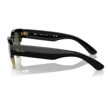 Ray-Ban RB 2341 143371 54 Clubmaster Way Unisex Oval Gri Kırçıllı Kombine Güneş Gözlüğü