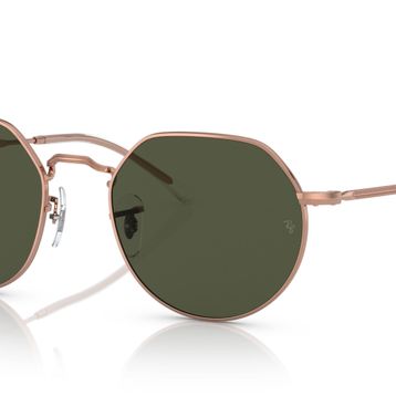 Ray-Ban RB 3565 920231 53 Rose Gold Metal Geometrik Unisex Güneş Gözlüğü
