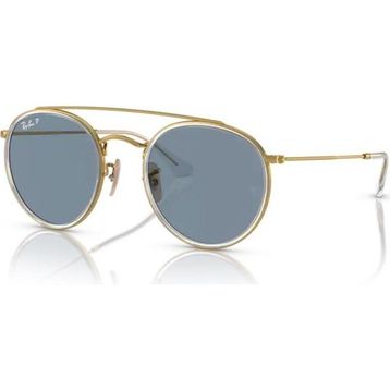 Ray-Ban RB 3647N 00102 51 Gold Metal Yuvarlak Unisex Güneş Gözlüğü