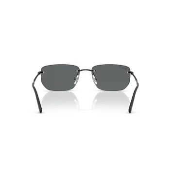 Ray-Ban RB 3768 002/81 56 Black-Dark Grey Polarize Unisex Güneş Gözlüğü
