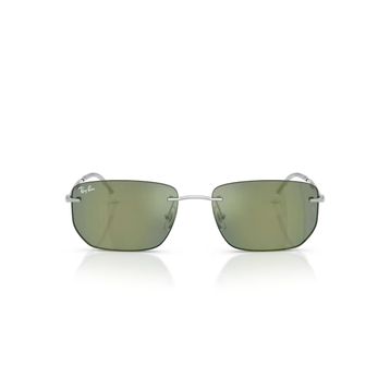 Ray-Ban RB 3768 003/6R 56 Silver-Green Unisex Güneş Gözlüğü