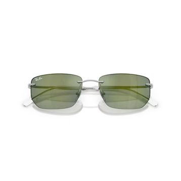 Ray-Ban RB 3768 003/6R 56 Silver-Green Unisex Güneş Gözlüğü