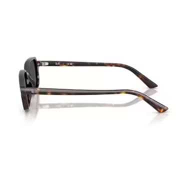 Ray-Ban RB 4455 667781 49 Polarize Zuri Unisex Yastık Siyah Kemik Güneş Gözlüğü