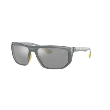 Ray-Ban RB8361 F6736G Ferrari Gri Erkek Güneş Gözlüğü