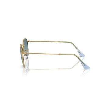 Ray-Ban Round Metal RB 3447 001/3M 47 Gold/Blue Unisex Güneş Gözlüğü