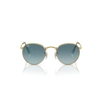 Ray-Ban Round Metal RB 3447 001/3M 47 Gold/Blue Unisex Güneş Gözlüğü