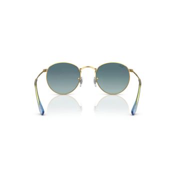 Ray-Ban Round Metal RB 3447 001/3M 53 Gold/Blue Unisex Güneş Gözlüğü