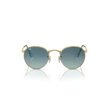 Ray-Ban Round Metal RB 3447 001/3M 53 Gold/Blue Unisex Güneş Gözlüğü