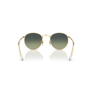 Ray-Ban Round Metal RB 3447 001/BH 47 Arista Gold-Green Vintage Unisex Güneş Gözlüğü