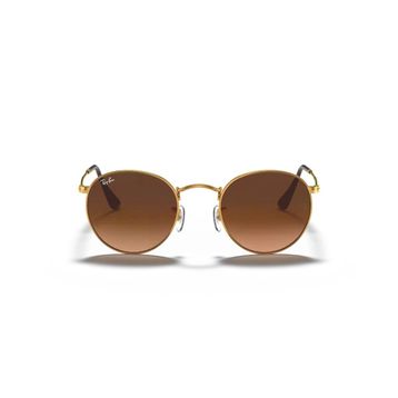 Ray-Ban Round Metal RB 3447 9001A5 47 Bronze-Pink/Brown Unisex Güneş Gözlüğü