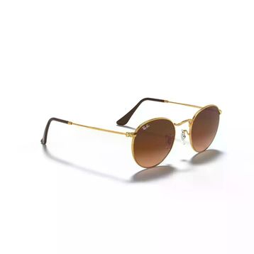 Ray-Ban Round Metal RB 3447 9001A5 50 Bronze-Pink/Brown Unisex Güneş Gözlüğü