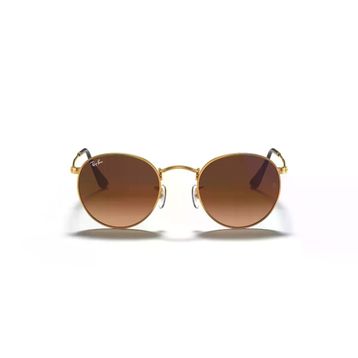 Ray-Ban Round Metal RB 3447 9001A5 50 Bronze-Pink/Brown Unisex Güneş Gözlüğü