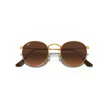 Ray-Ban Round Metal RB 3447 9001A5 50 Bronze-Pink/Brown Unisex Güneş Gözlüğü