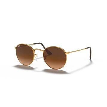 Ray-Ban Round Metal RB 3447 9001A5 53 Bronze-Pink/Brown Unisex Güneş Gözlüğü