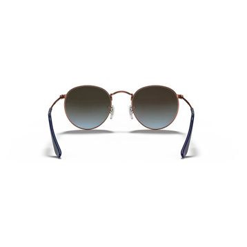Ray-Ban Round Metal RB 3447 900396 50 Bronze-Blue/Brown Unisex Güneş Gözlüğü