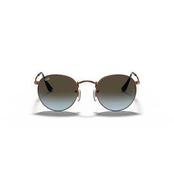 Ray-Ban Round Metal RB 3447 900396 50 Bronze-Blue/Brown Unisex Güneş Gözlüğü