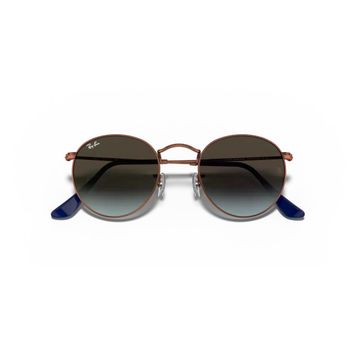Ray-Ban Round Metal RB 3447 900396 50 Bronze-Blue/Brown Unisex Güneş Gözlüğü