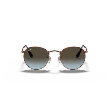 Ray-Ban Round Metal RB 3447 900396 53 Bronze-Blue/Brown Unisex Güneş Gözlüğü
