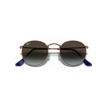 Ray-Ban Round Metal RB 3447 900396 53 Bronze-Blue/Brown Unisex Güneş Gözlüğü