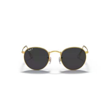 Ray-Ban Round Metal RB 3447 919648 50 Gold/Black Polarize Unisex Güneş Gözlüğü
