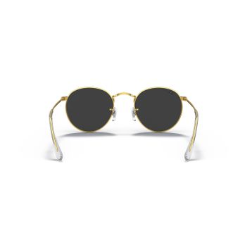 Ray-Ban Round Metal RB 3447 919648 53 Gold/Black Polarize Unisex Güneş Gözlüğü