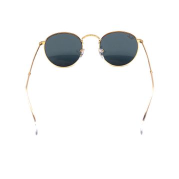 Ray-Ban Round Metal RB 3447 9196R5 53 Gold-Blue Unisex Güneş Gözlüğü