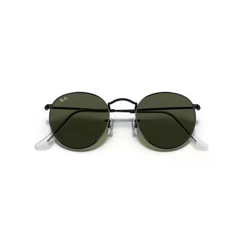 Ray-Ban Round Metal RB 3447 919931 47 Black-Green Unisex Güneş Gözlüğü