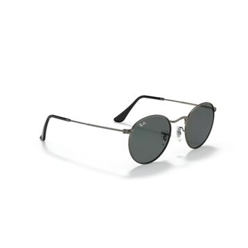 Ray-Ban Round Metal RB 3447 9229B1 50 Gunmetal-Dark Grey Unisex Güneş Gözlüğü