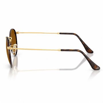 Ray-Ban Round Metal RB 3447 927533 53 Havana-Brown Unisex Güneş Gözlüğü