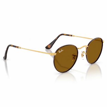 Ray-Ban Round Metal RB 3447 927533 53 Havana-Brown Unisex Güneş Gözlüğü