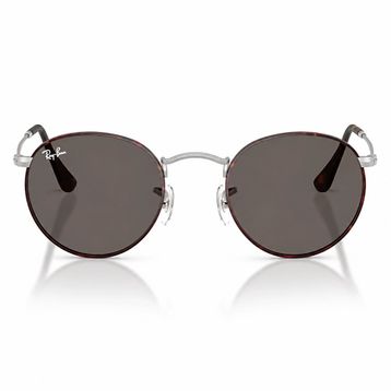 Ray-Ban Round Metal RB 3447 9277B1 53 Havana Silver-Dark Grey Unisex Güneş Gözlüğü