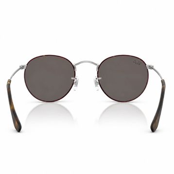 Ray-Ban Round Metal RB 3447 9277B1 53 Havana Silver-Dark Grey Unisex Güneş Gözlüğü