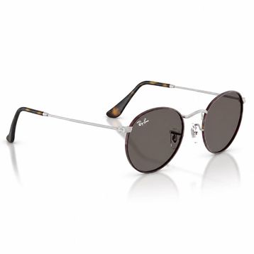 Ray-Ban Round Metal RB 3447 9277B1 53 Havana Silver-Dark Grey Unisex Güneş Gözlüğü