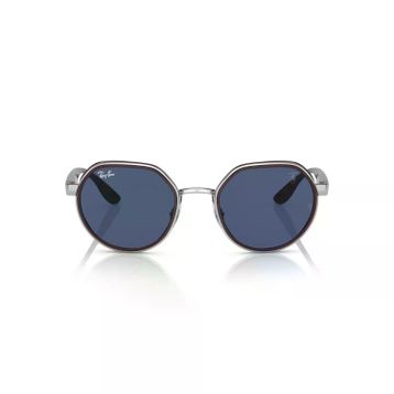 Ray-Ban Scuderia Ferrari RB 3703M F07780 51 Silver-Dark Blue Unisex Güneş Gözlüğü