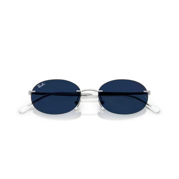 Ray-Ban Transitions RB 3767 003/MF 54 Silver-Sapphire Fotokromik Unisex Güneş Gözlüğü