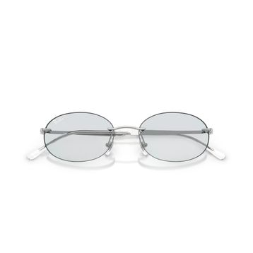 Ray-Ban Transitions RB 3767 003/MF 54 Silver-Sapphire Fotokromik Unisex Güneş Gözlüğü