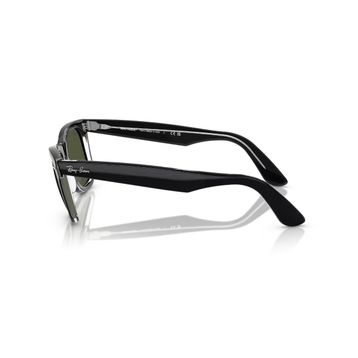 Ray-Ban Wayfarer RB 2140 129431 50 Polished Black On Transparent Güneş Gözlüğü