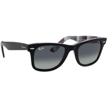 Ray-Ban Wayfarer RB 2140 13183A 50 Siyah-Açık Gri Güneş Gözlüğü