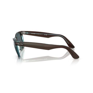 Ray-Ban Wayfarer RB 2140 1446R5 50 Şeffaf Mavi-Kahverengi Güneş Gözlüğü