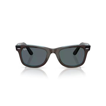 Ray-Ban Wayfarer RB 2140 1446R5 50 Şeffaf Mavi-Kahverengi Güneş Gözlüğü