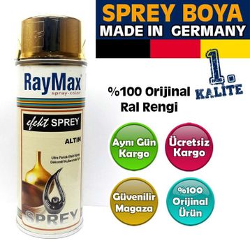 Raymax Altın Efekt 400 ml Sprey Boya