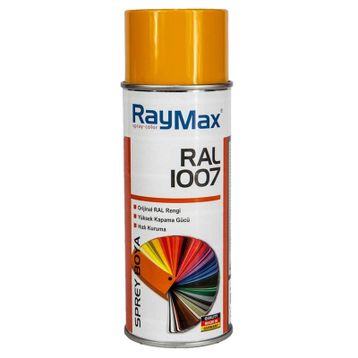 Raymax RAL 1007 Krom Sarı 400 ml Sprey Boya