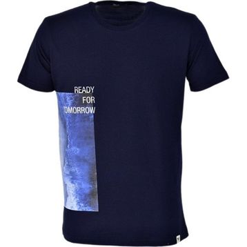Raymons R8410 BGL-ST03768 Erkek Sıfır Yaka Baskılı Tişört